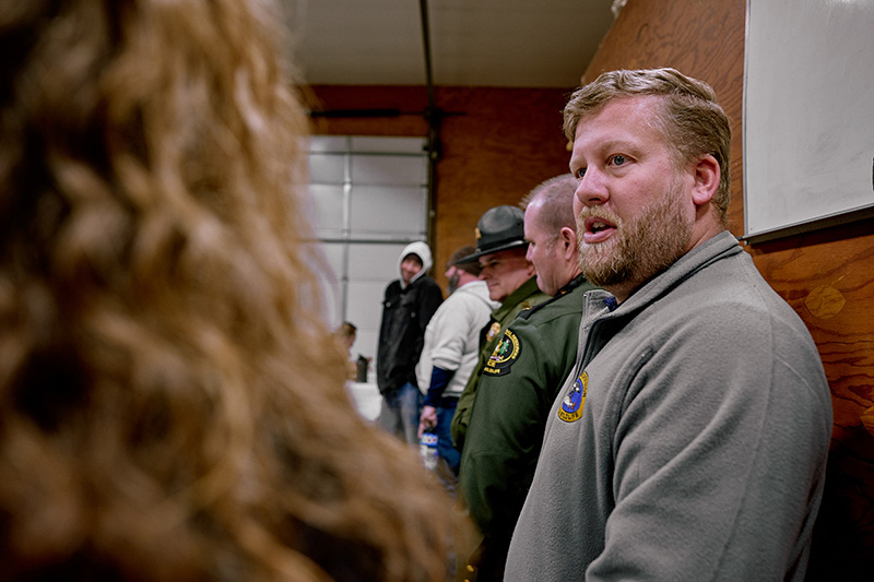 Rogerson’s work encompasses everything from migrating shorebirds to interloping black bears. He collaborates with DNREC’s wildlife biologists and habitat managers to conserve wildlife and their habitats. 