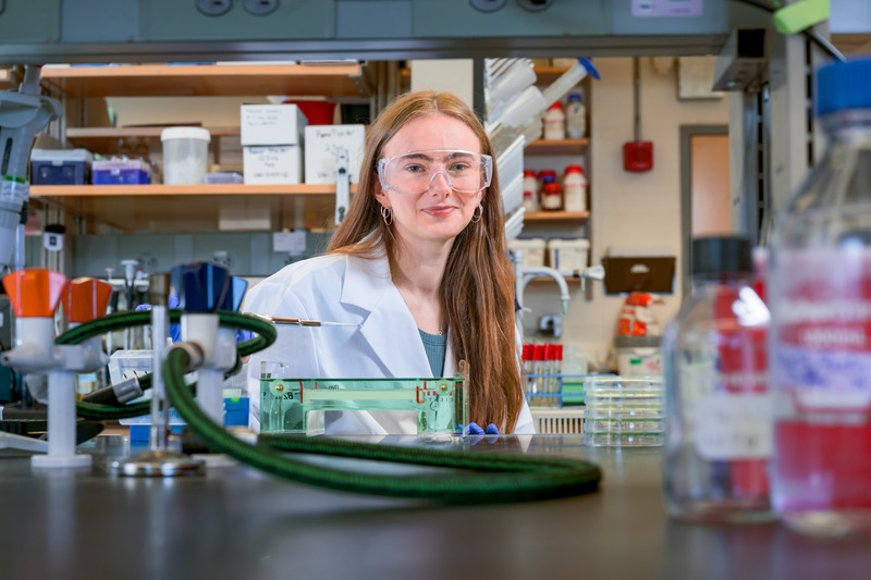 Garner will be listed as an author on another paper from work in Sutherland’s lab that will be submitted for publication after Garner graduates.