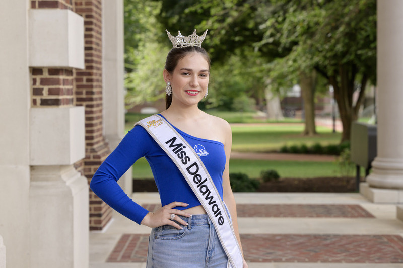 University of Delaware civil engineering student Hailey Mack was crowned Miss Delaware 2025 in June and will represent the First State at the Miss America competition Sept. 2-7.