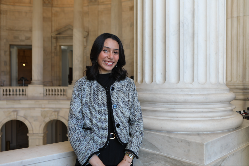 Mirabella Troncoso, a junior political science and public policy double major, was named a 2026 Truman Scholar for the state of Delaware, one of 55 scholars nationwide. 