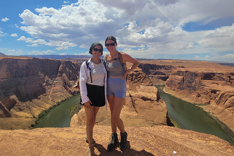 The Colorado River Basin provides water to seven states and more than 40 million people, but is facing an escalating water crisis as the two largest reservoirs in the United States fall to historically low levels due to a 20-year drought and rising demand. Haghdadi and Lucas’ research was inspired by a trip the two took together to the Colorado River Basin in 2023.