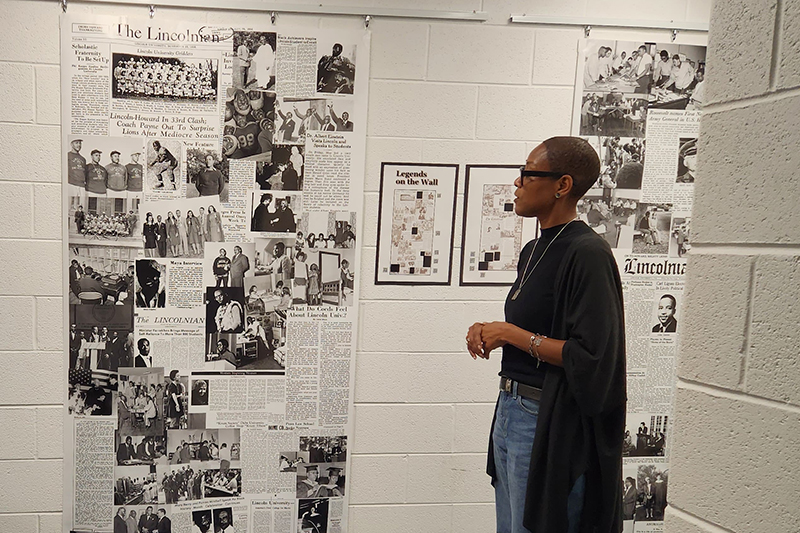 Lori A. Danley’s assistantship led her to the archives of Lincoln University’s student newspaper, The Lincolnian, where she discovered 100 years of history. 