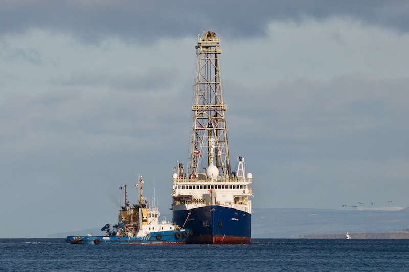 Scientists aboard the research vessel during the International Ocean Discovery Expedition 383 collected seafloor data that helped University of Delaware researchers uncover what drove a major shift in Earth’s glacial cycle roughly 1 million years ago.