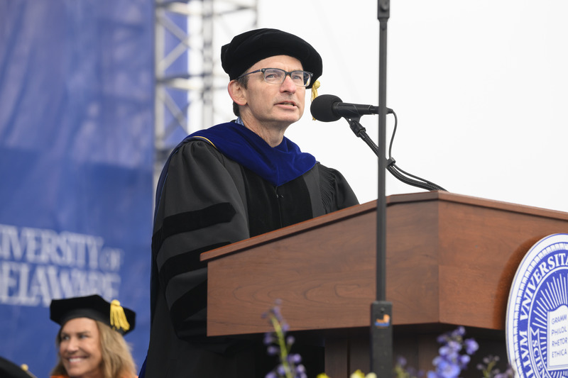 Interim Provost William Farquhar expressed his congratulations to the Class of 2026.
