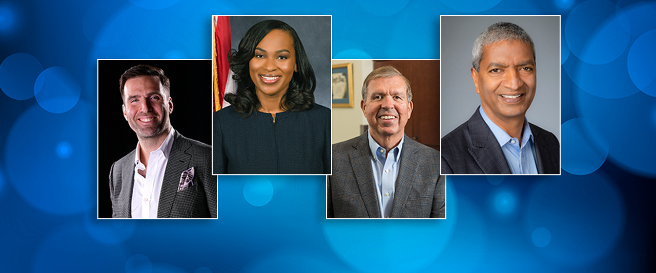The University of Delaware will recognize Joe Flacco, Tamika R. Montgomery-Reeves, Don Sparks and KR Sridhar with the awarding of honorary degrees at the University’s Commencement ceremony on May 25.